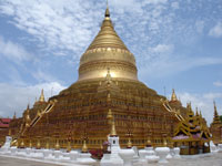 Shwezigon Pagoda, Nyaung U, Myanmar